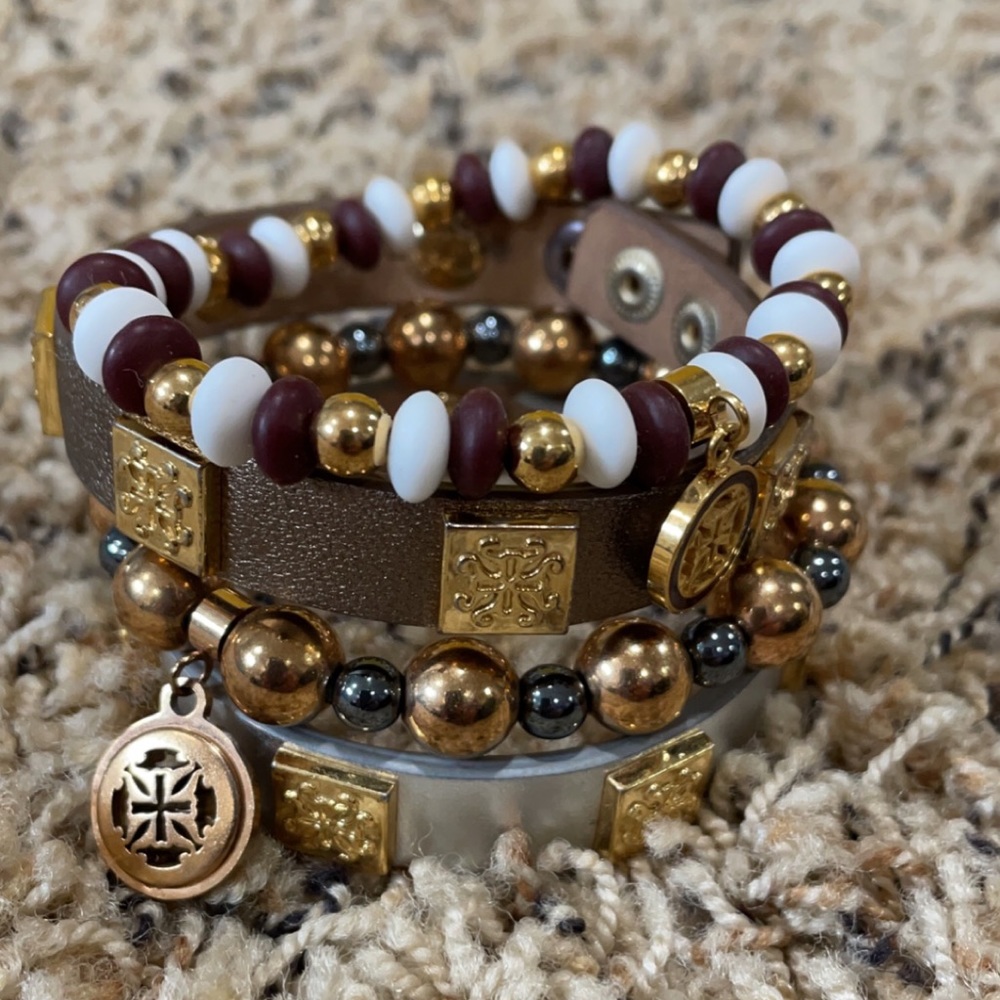 Rustic Cuff stack!